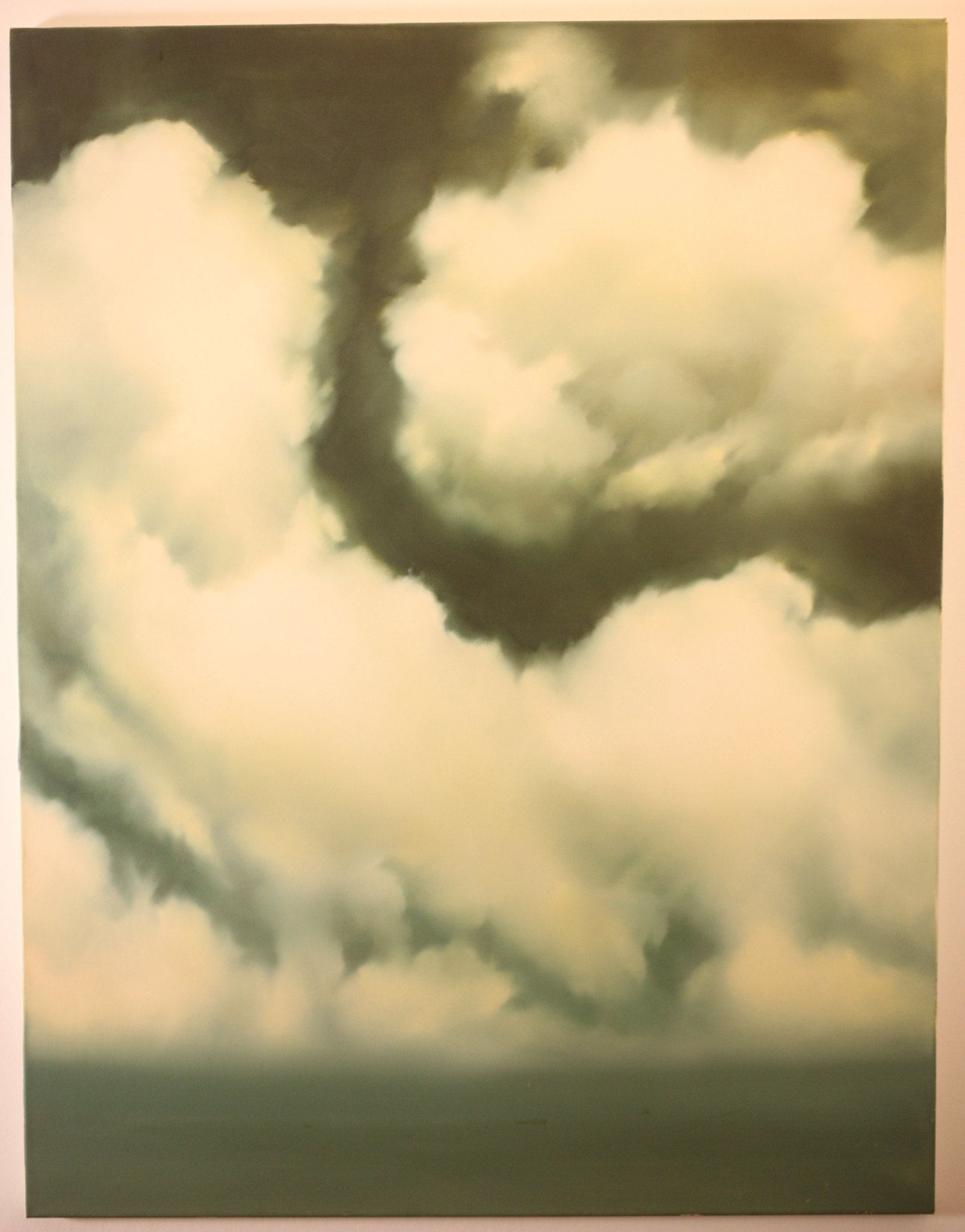 Abstract cloudscape painting or print