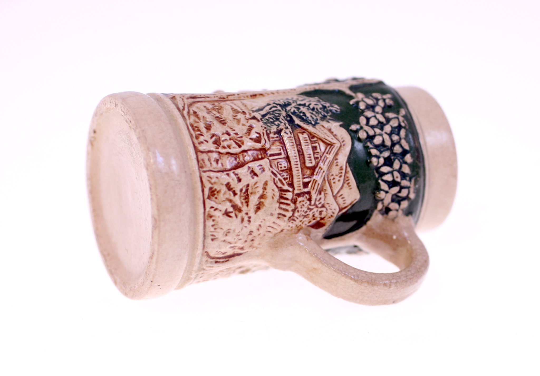 Decorative ceramic miniature mug or stein