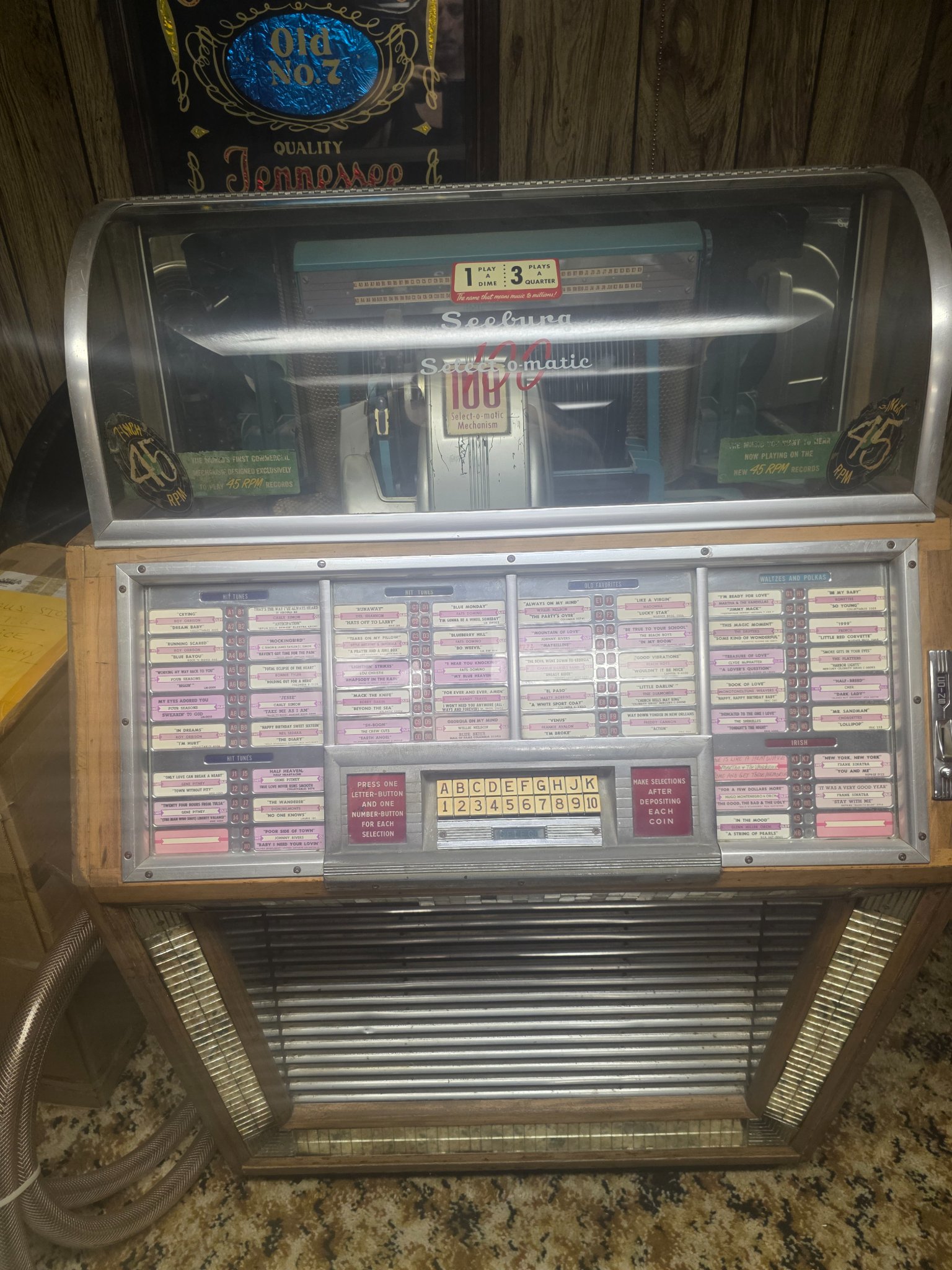 Seeburg Select-O-Matic 100 jukebox